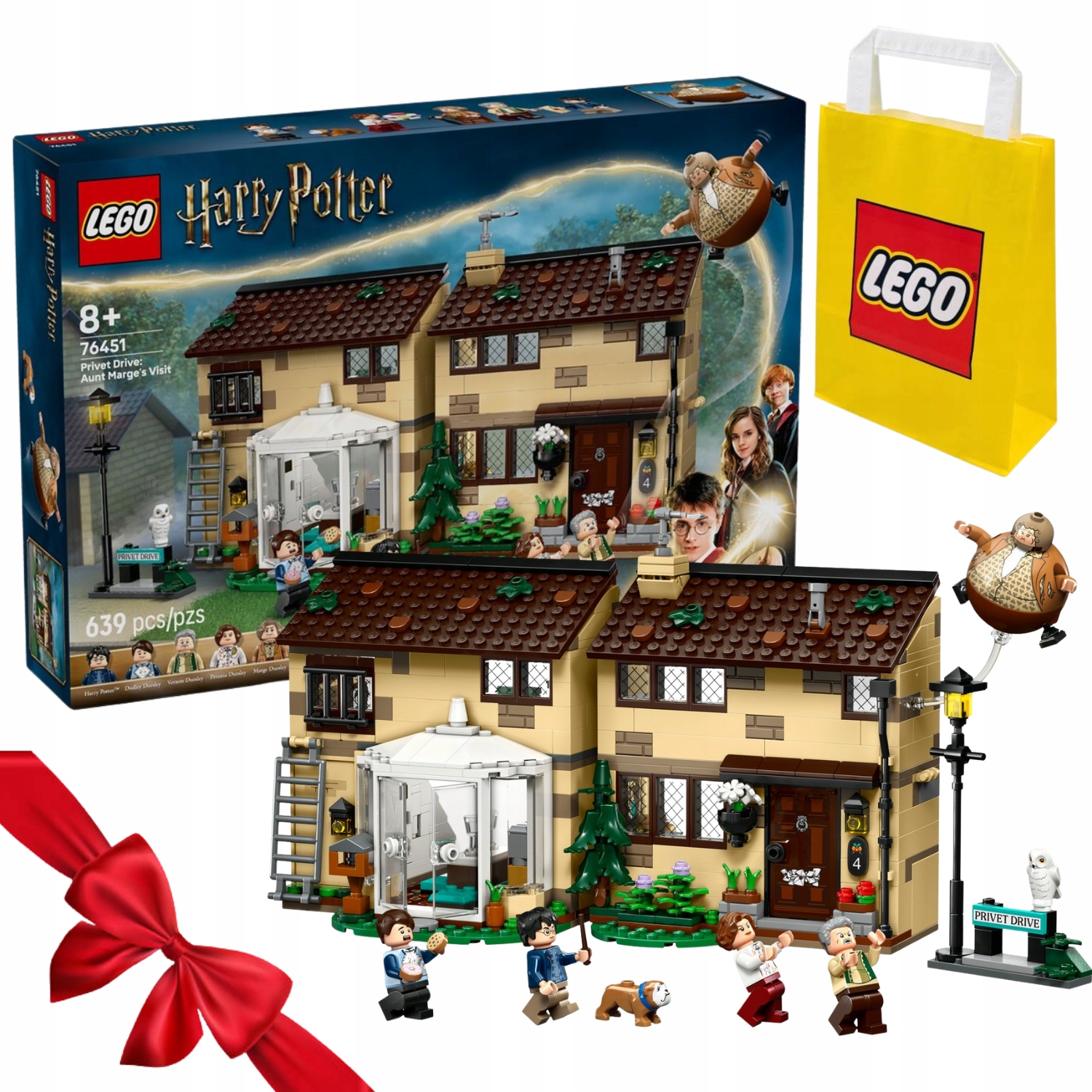 Zestaw Klocki Lego Harry Potter Privet Drive 639 Elementów 8 Lat