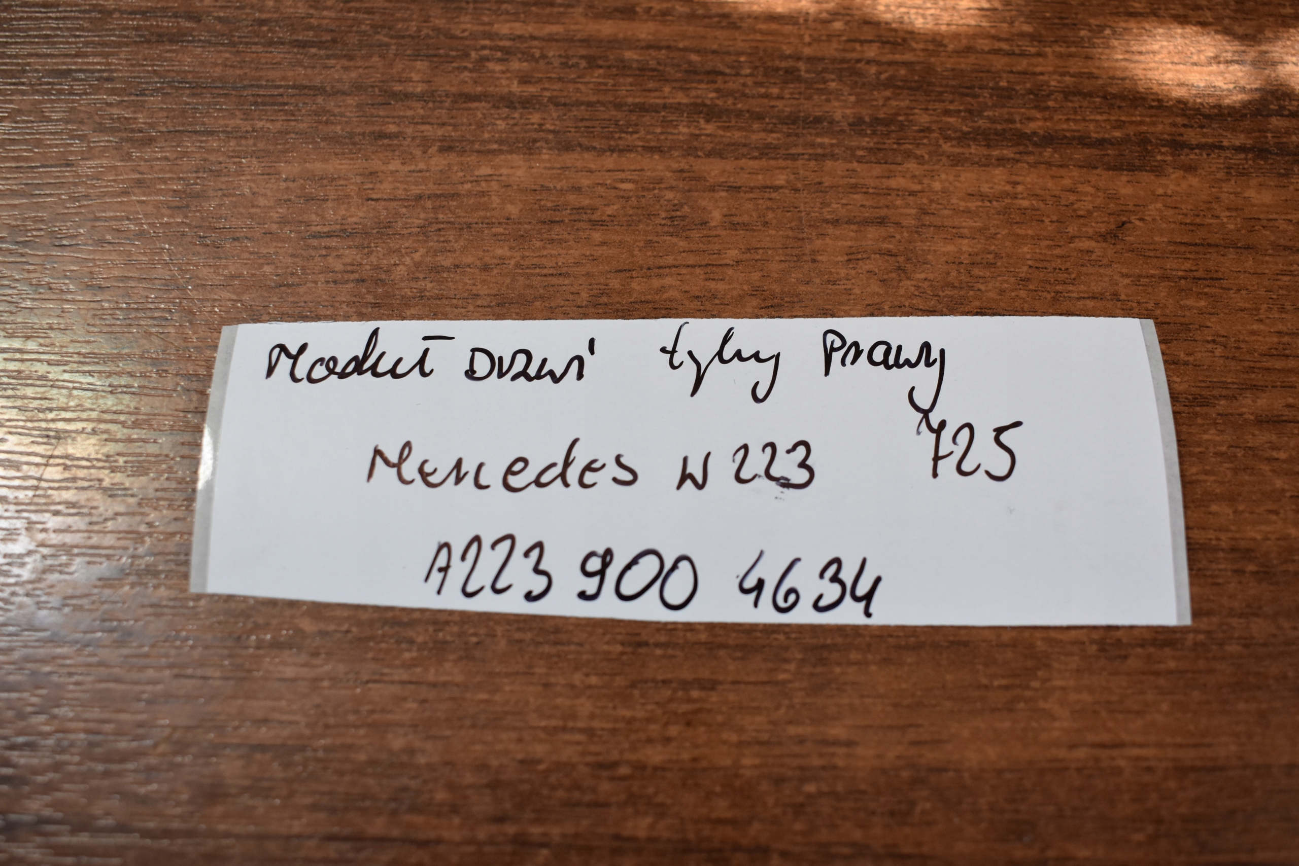 IDEALNY module door rear rear part right MERCEDES W223 1