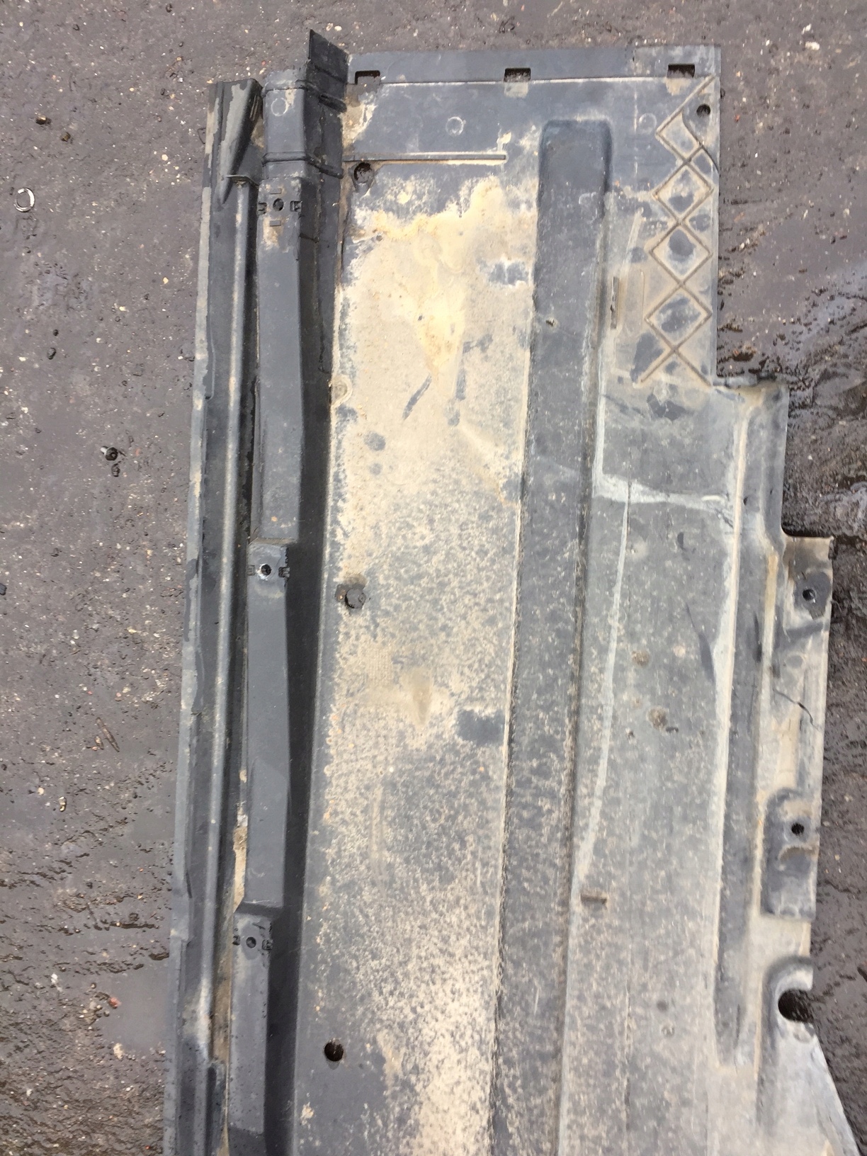 AUDI A4 B8 A5 Blende Abdeckung abdeckung des Bodens Unterfahrschutz links