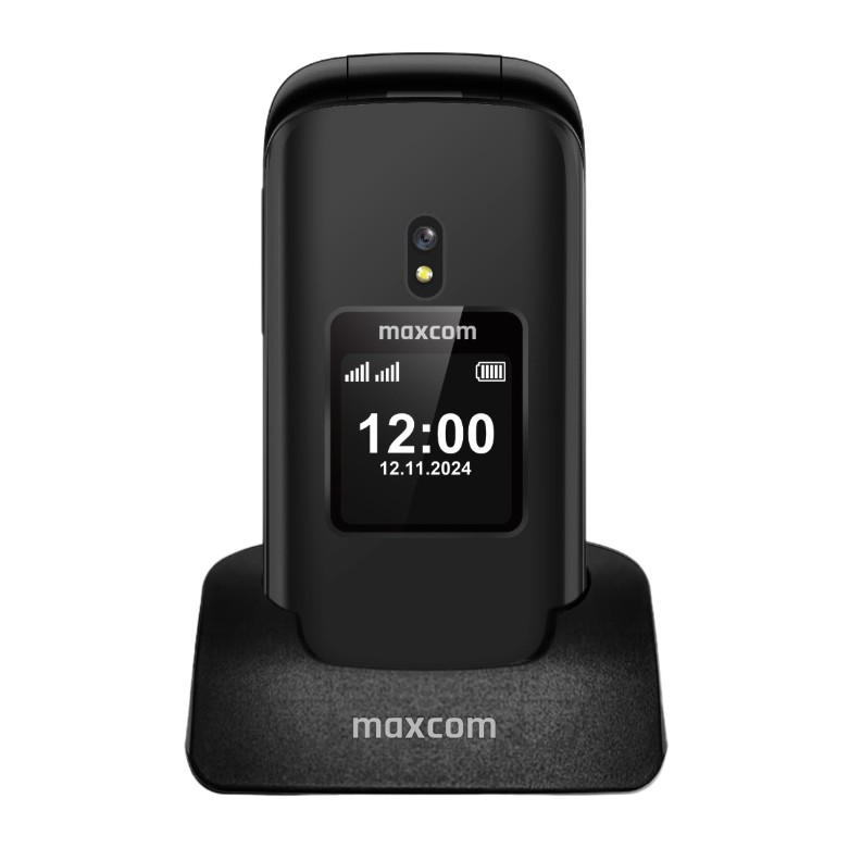 Telefon komórkowy Maxcom Comfort MM834 L 4G Z klapką Stacja ładująca Senior