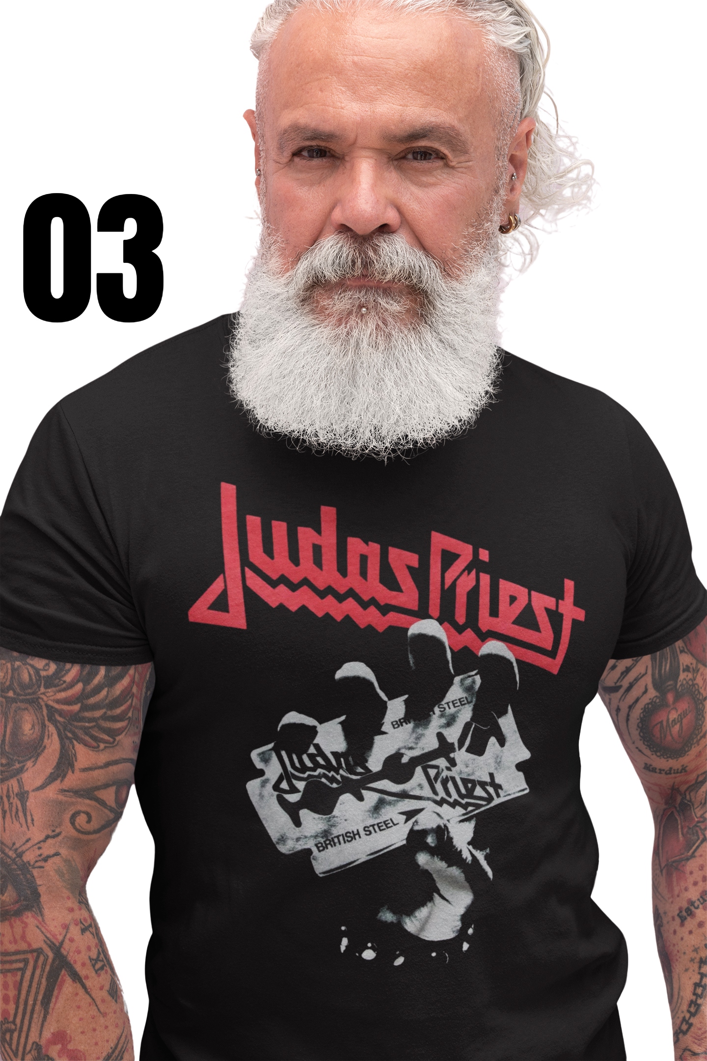 JUDAS PRIEST 50 LAT Koszulka T-Shirt 16 WZORÓW L Rozmiar L