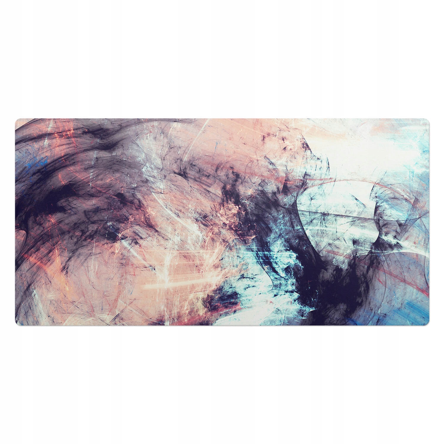 Podkładka na biurko dla graczy Pędzel w artystycznym nieładzie 100x50 cm