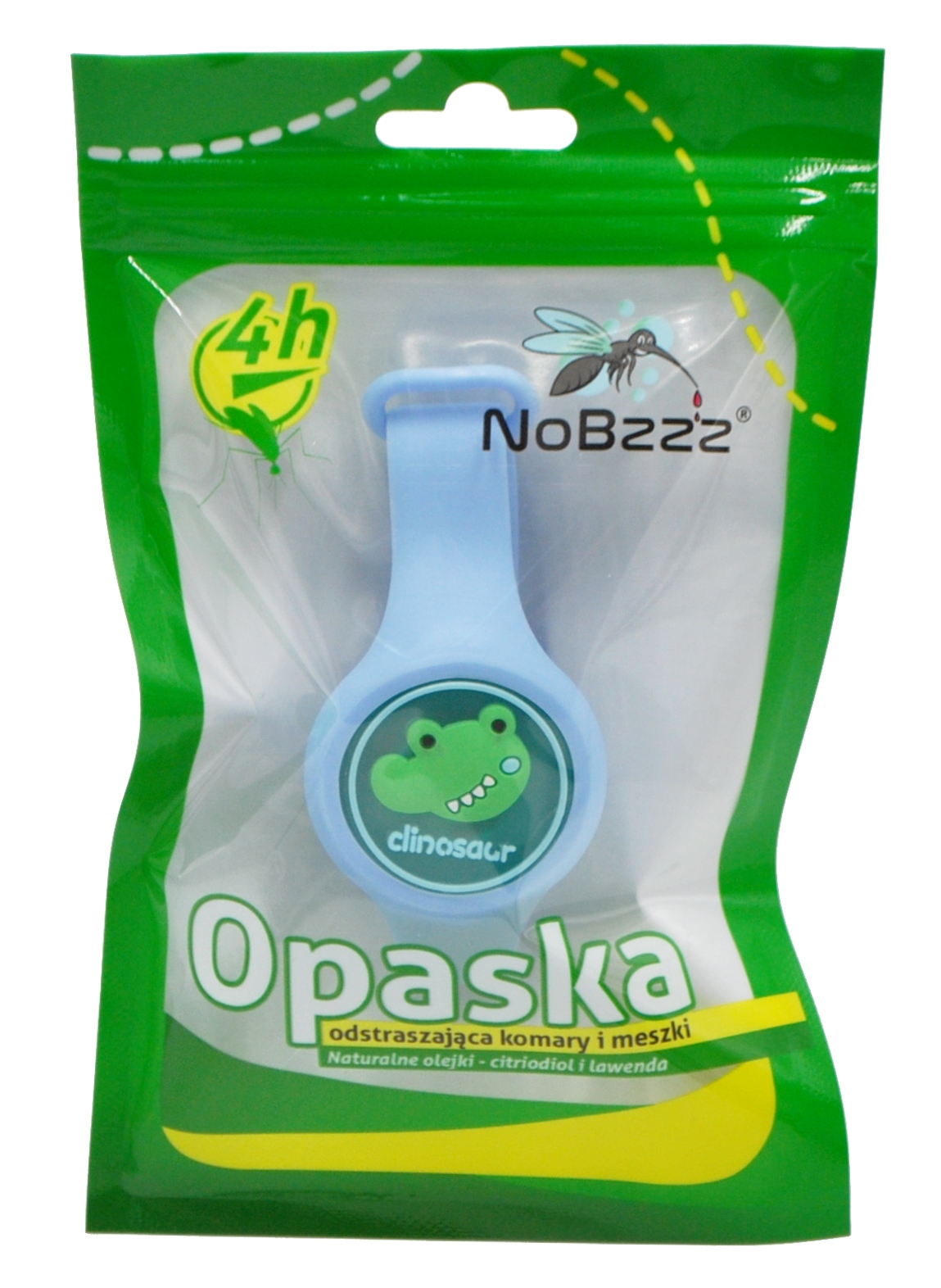 

NoBzzz Opaska Przeciw Komarom Dla Dzieci Dinozaur