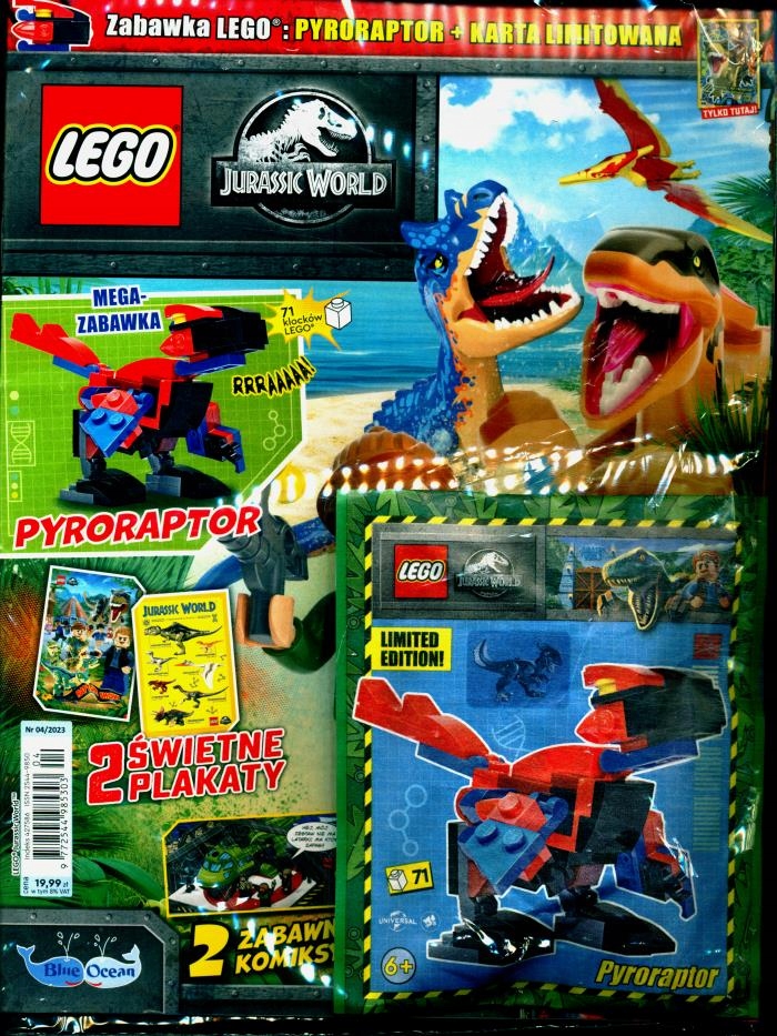 LEGO JURASSIC WORLD 4 / 2023 PYRORAPTOR
