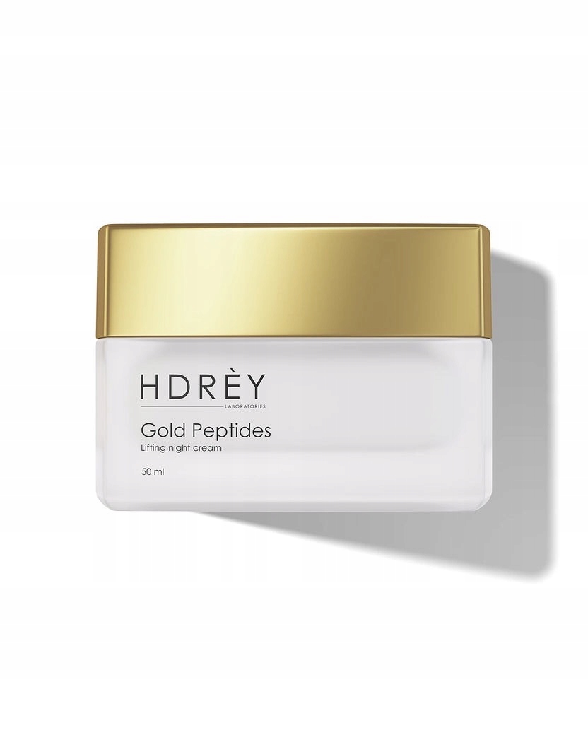 Hdrey Liftingujący krem do twarzy na noc z peptydami i złotem 50ml