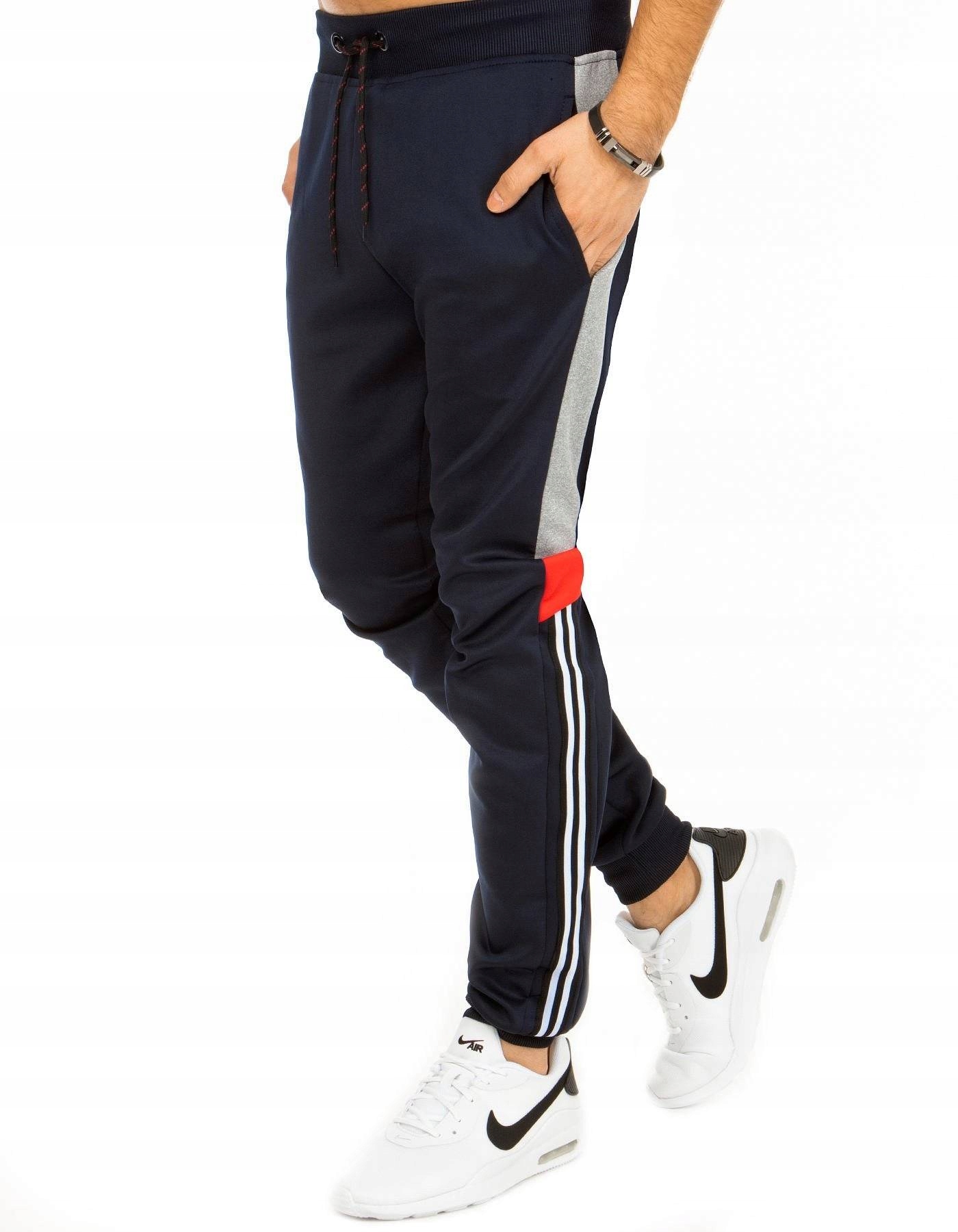 

Męskie Spodnie Dresowe Joggery ux2723 - M