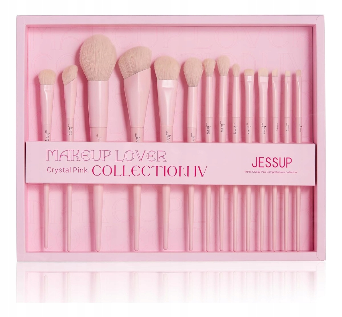 Jessup Pędzle do makijażu twarzy 14szt