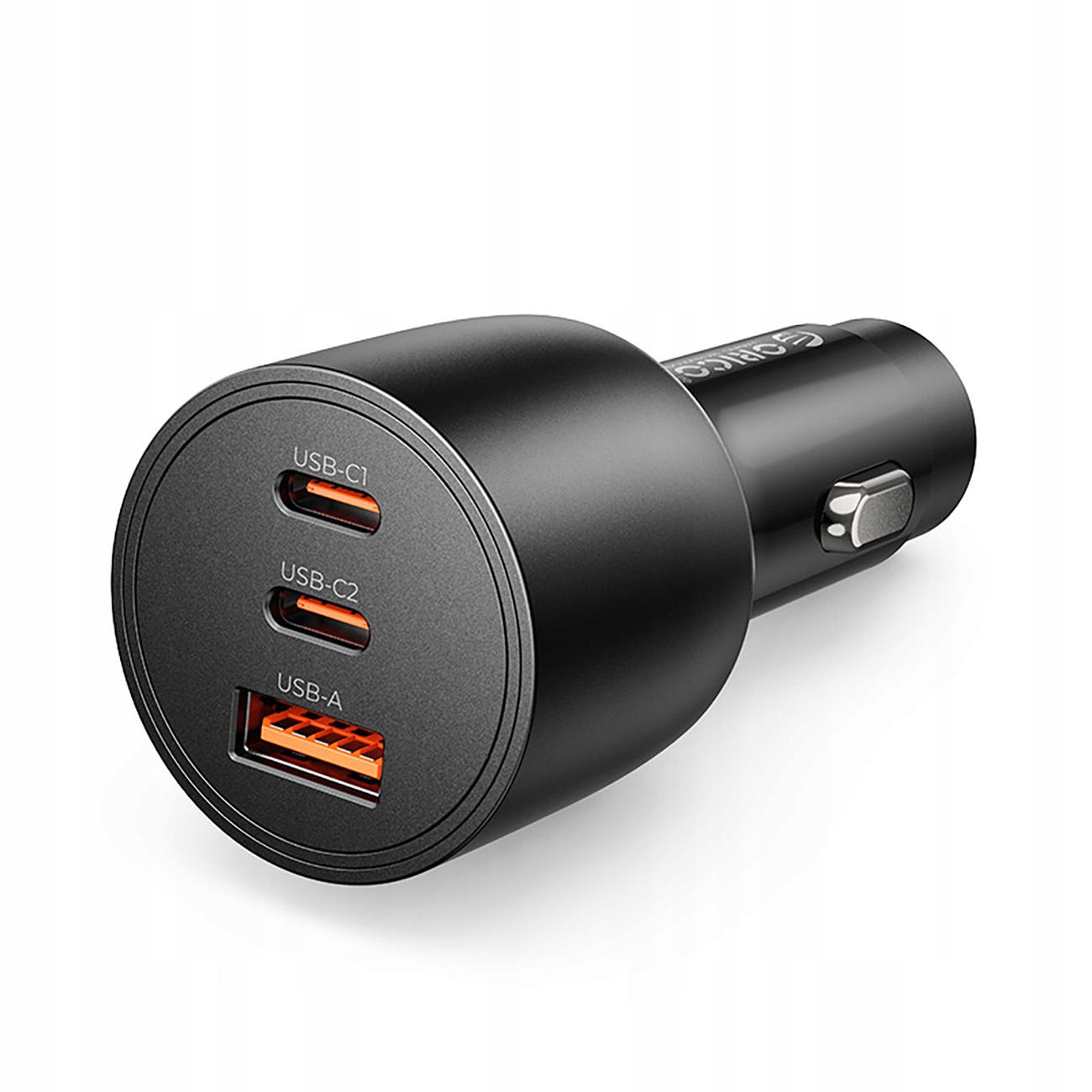 Ładowarka samochodowa Orico PowerLink 165W Usb- A 2x Usb- C czarna Orico