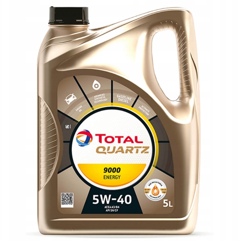

Olej syntetyczny Total Quartz 9000 Energy 5W40 5L