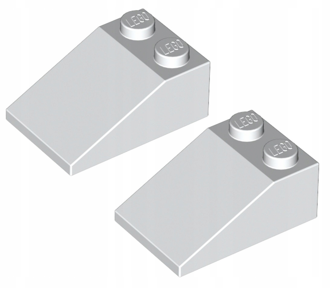 

Lego Skos 2x3 Biały/White (3298/329801) x2