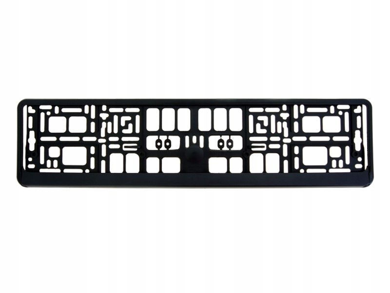 Ramka pod tablice rejestracyjne Czarna elastyczna Producent Carmotion