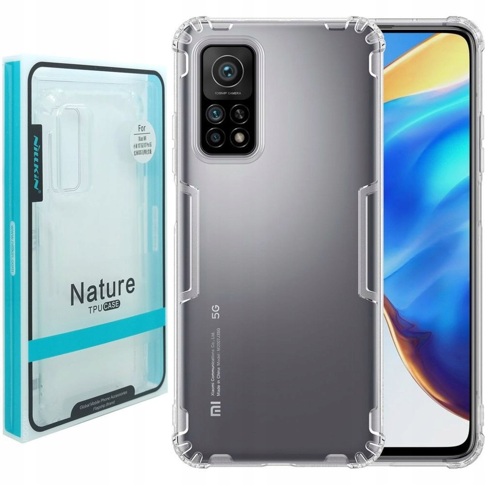 

Bezbarwne Etui Plecki Nillkin do Xiaomi Mi 10T/Pro