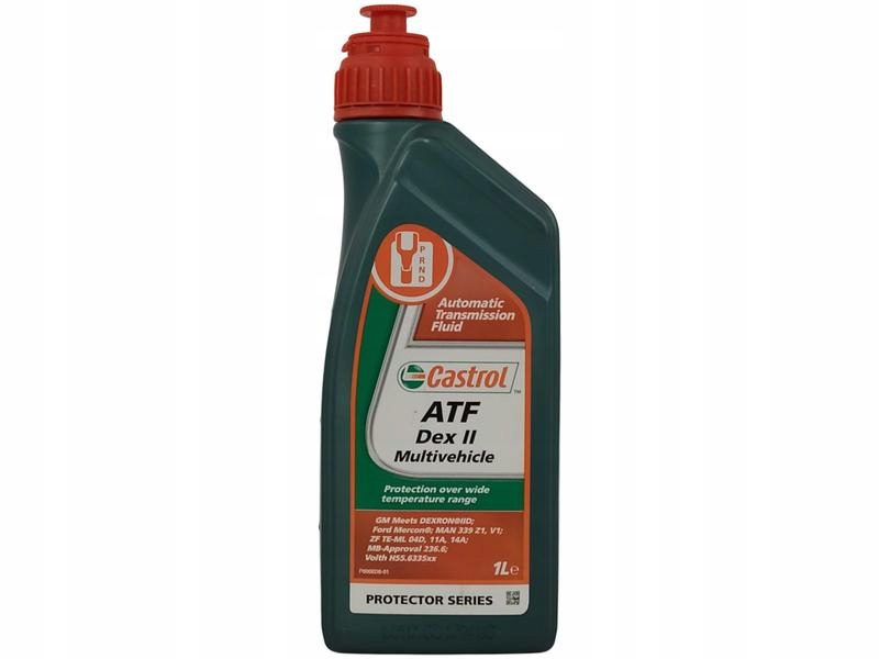 OLEJ CASTROL ATF DEXRON II MULTIVEHICLE Pojemność opakowania 1000 ml