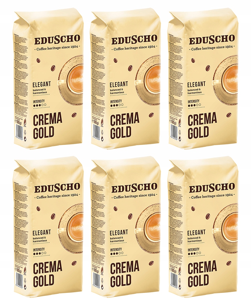 Kawa ziarnista Eduscho Crema Gold 6 kg