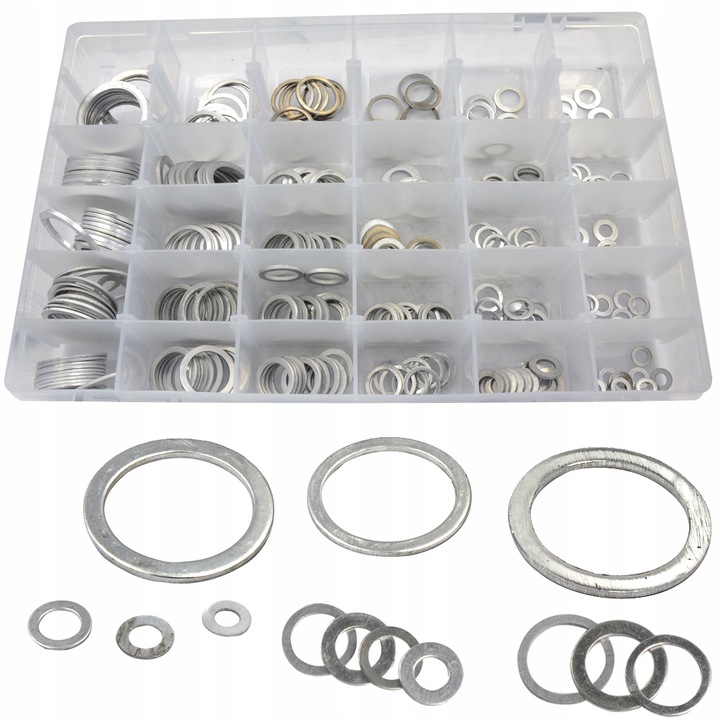 PODKŁADKI ALUMINIOWE ZESTAW PODKŁADEK ALU 300 EL