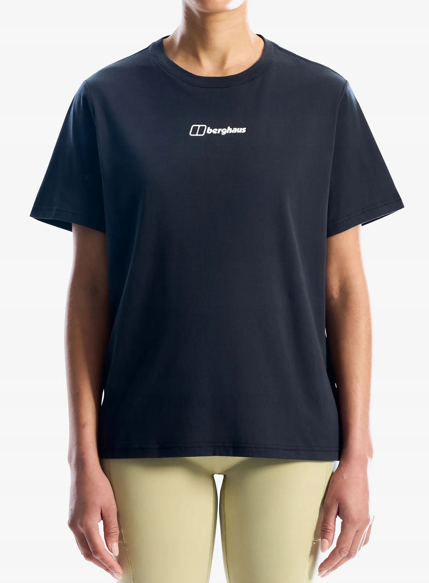 Koszulka bawełniana damska Berghaus Nature Essential Af jet black 8 (xs)