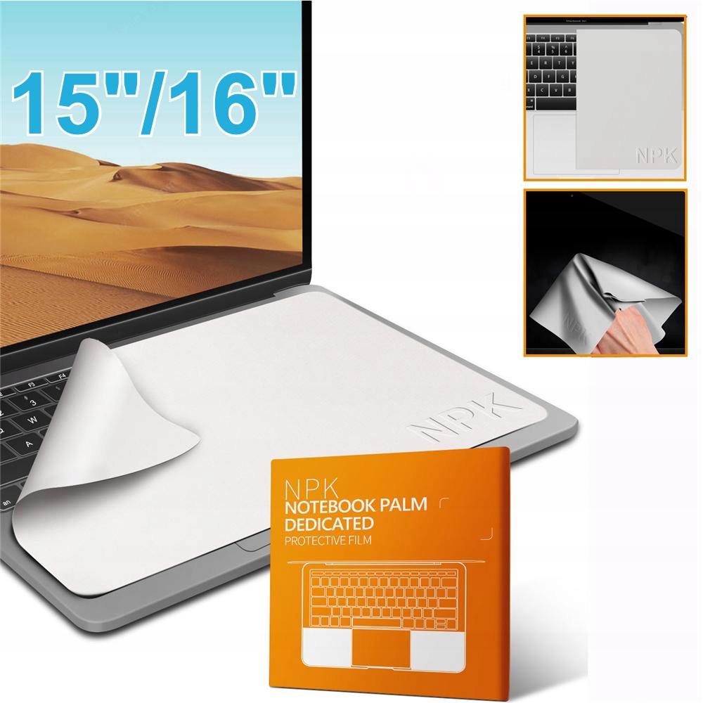 ŚCIERECZKA OCHRONNA NPK Bezpyłowa Zabezpieczająca Do MacBook Pro Air 15 /16