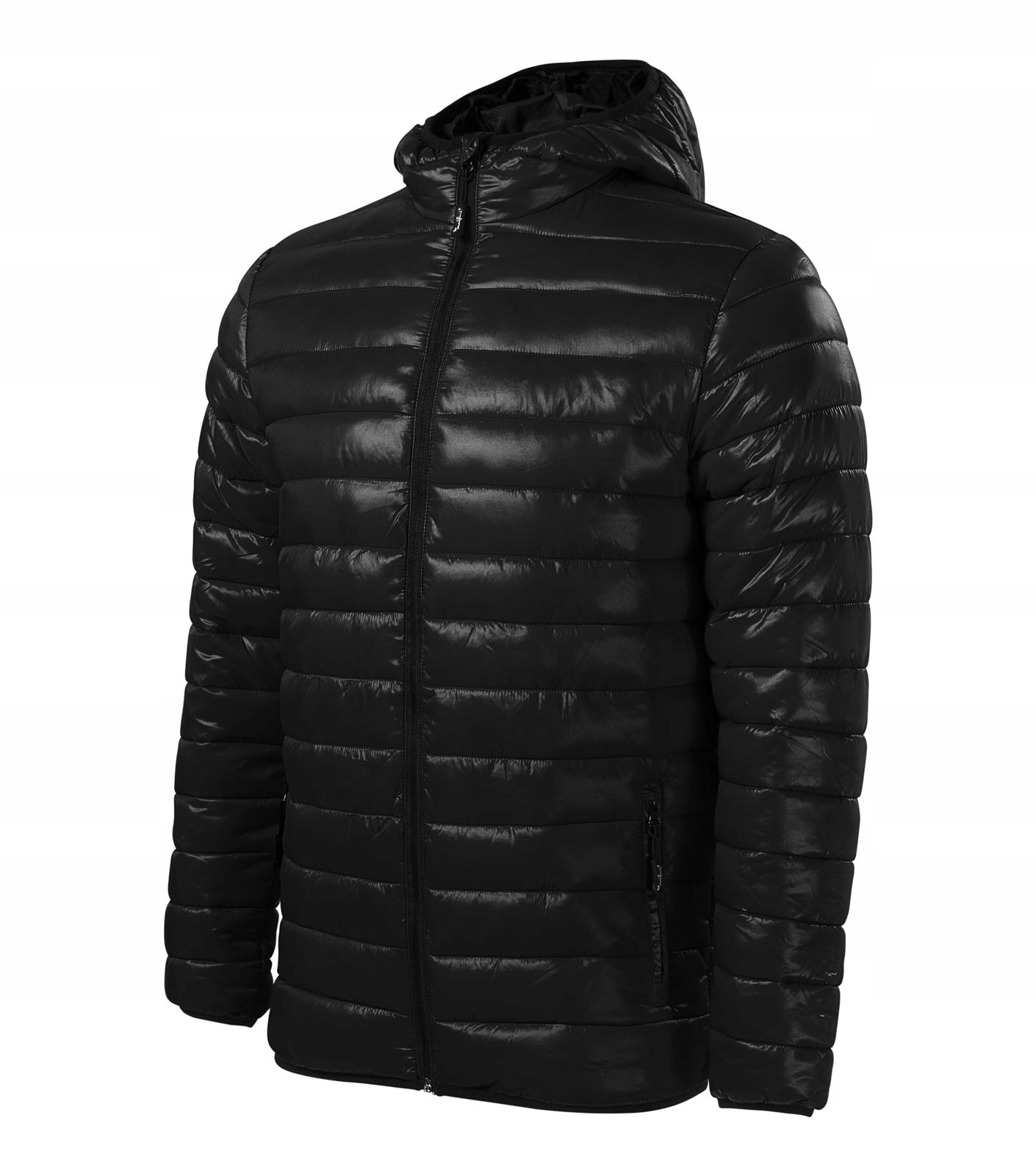 3XL Kurtka Męska zimowa pikowana ciepła z kapturem Everest 552 100%poliamid
