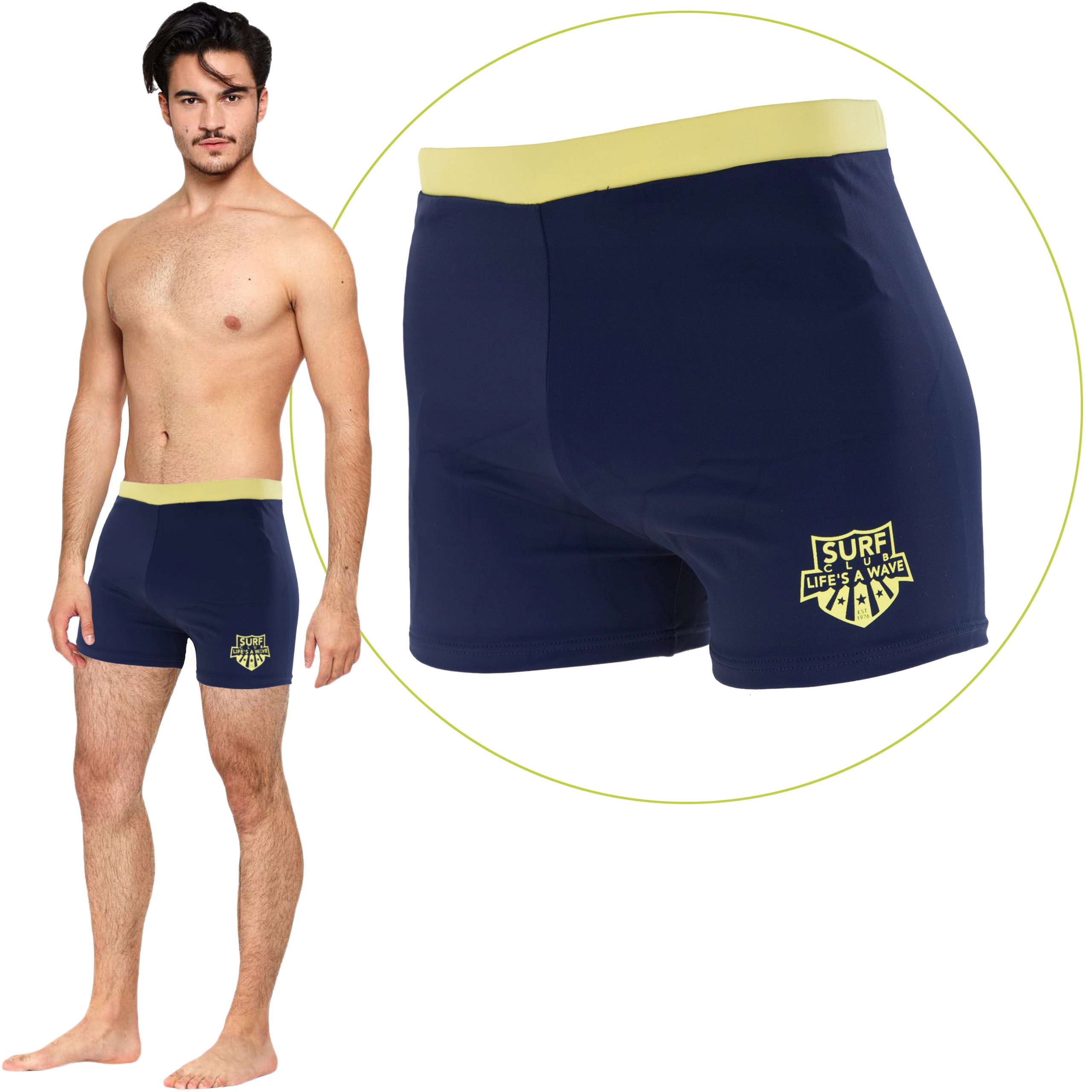 

Moraj Kąpielówki Męskie plażowe 1400-021 Navy XL