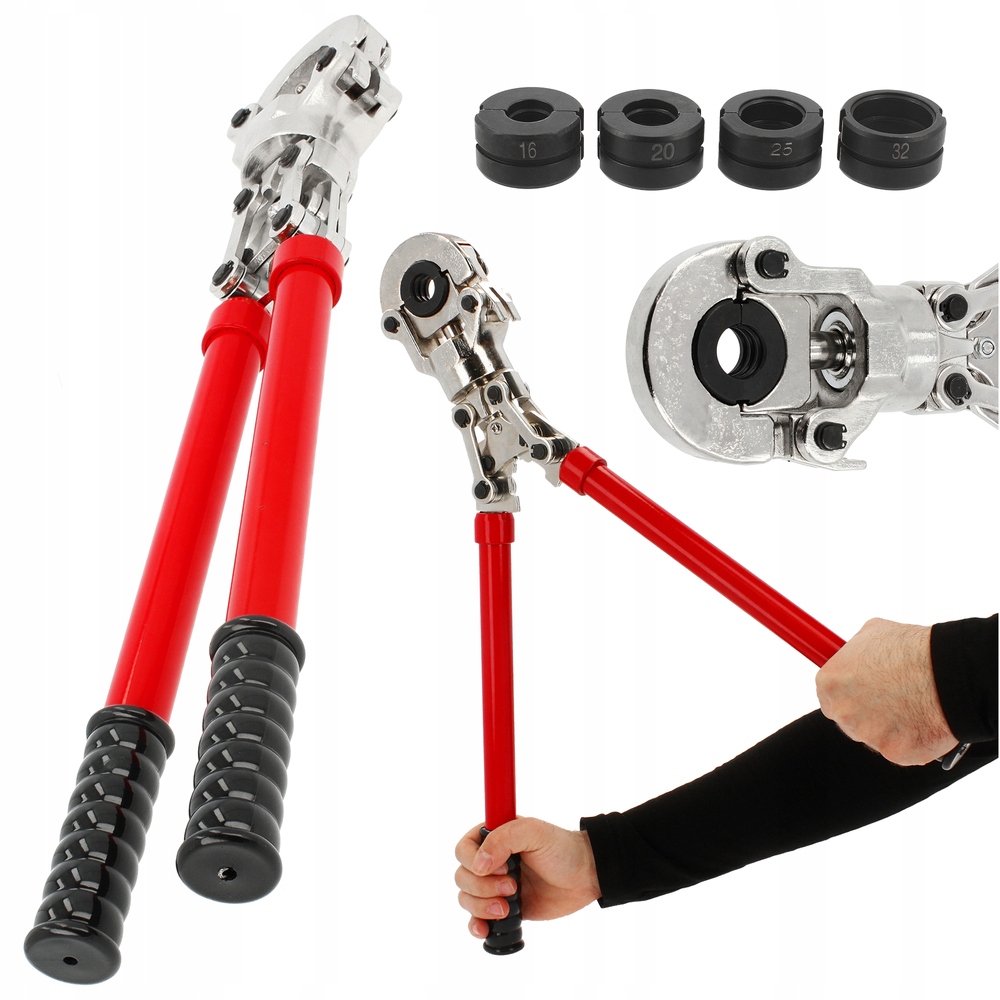 Kleště na krimpování trubek Pex Matice typu U