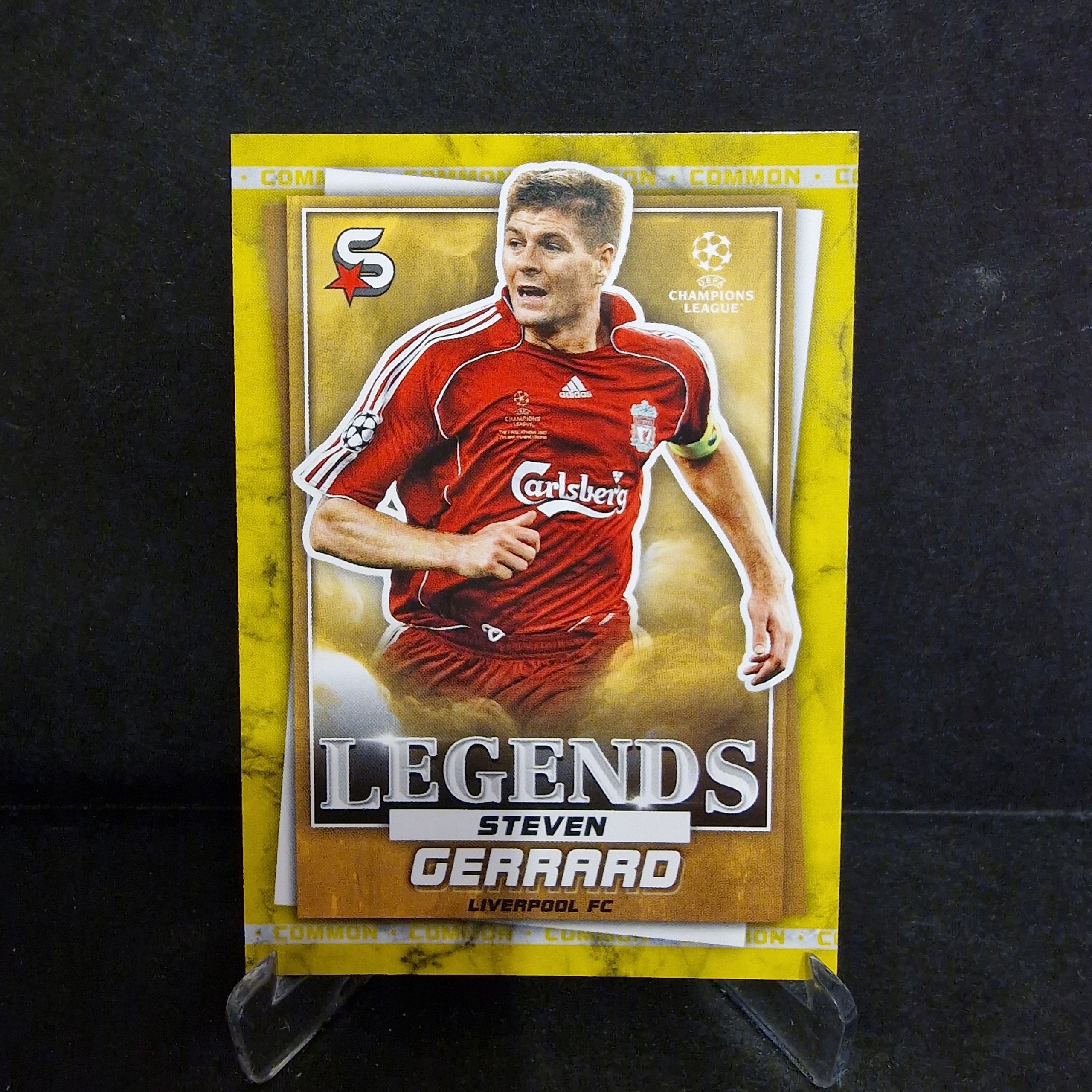 スポーツ steven gerrard Match Attax 2024 2025 Steven Gerrard Trophy Triumph karta