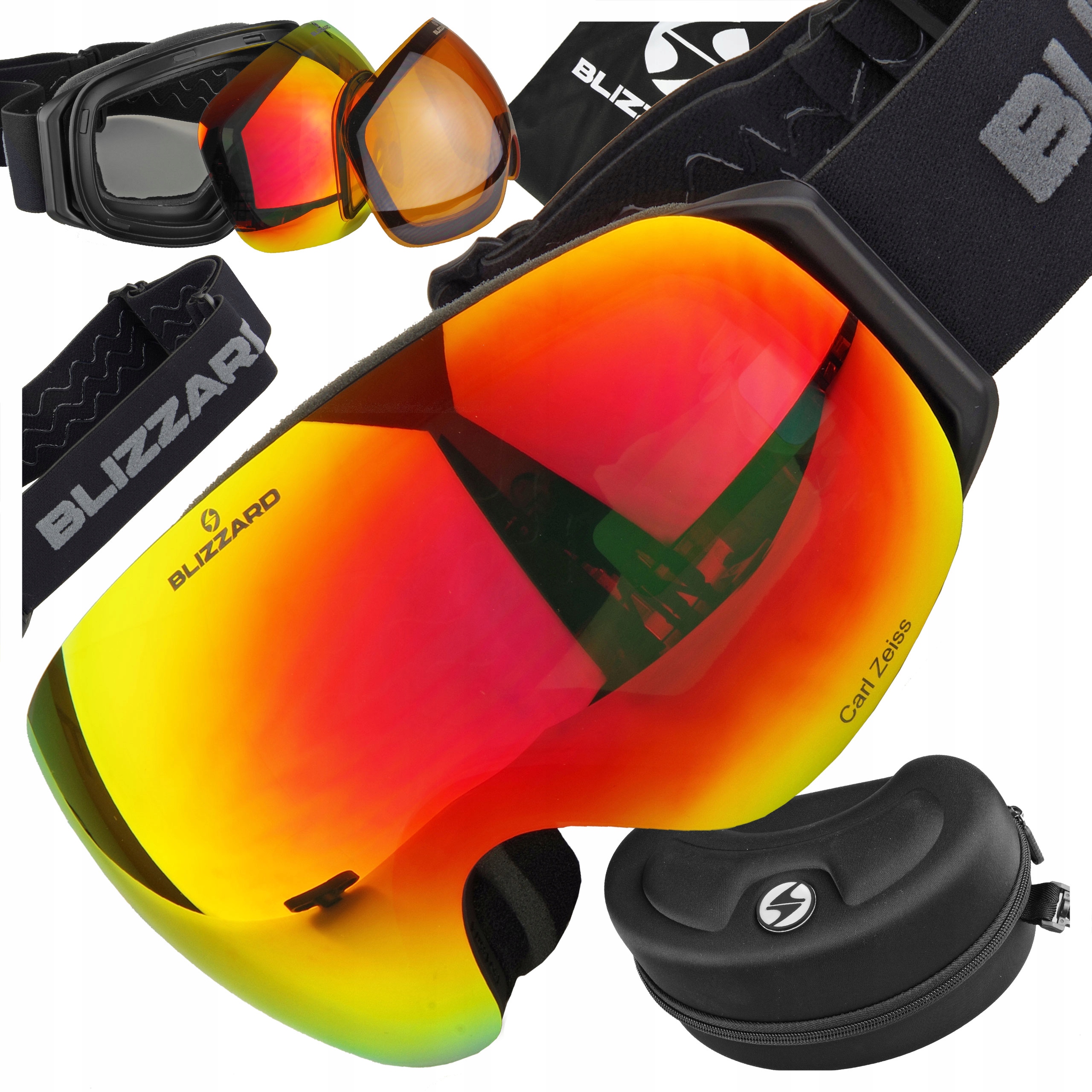 Lyžařské Brýle Blizzard 999 Revo Carl Zeiss B20 Skla Magnetic S3 S1