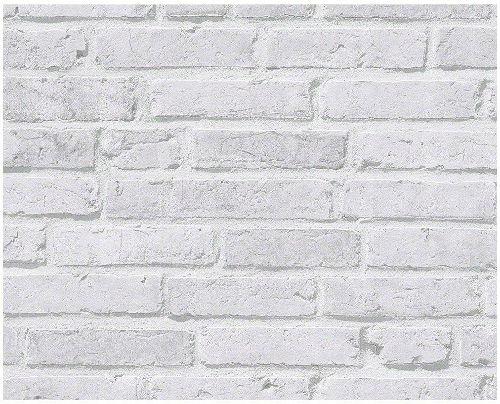 

Tapeta Winylowa 3D Biała Cegła Mur Tapety Ścienne