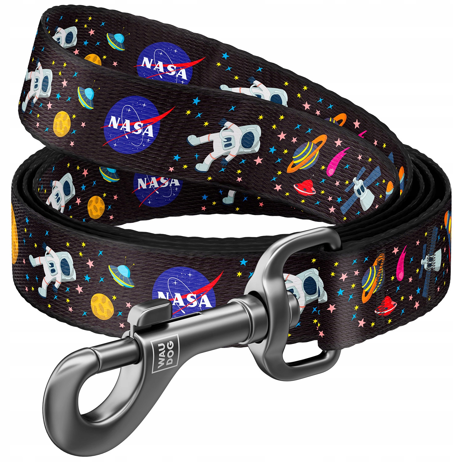 

Smycz dla psa, rysunek Nasa, 122 cm 15 mm