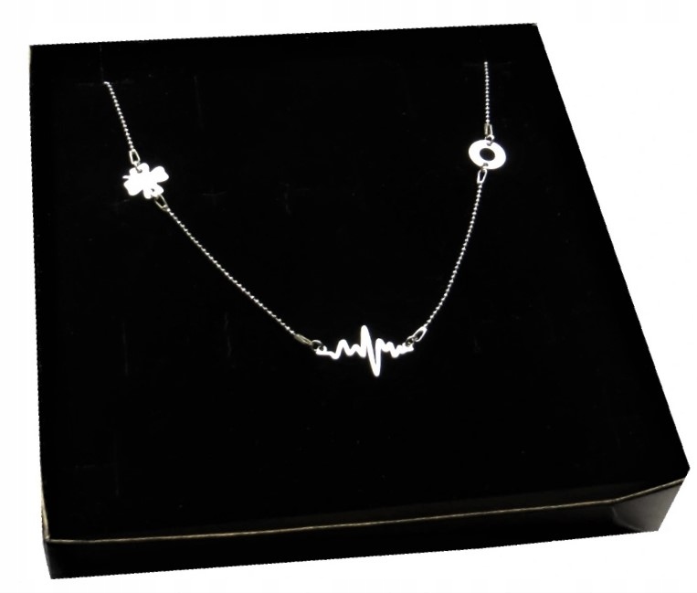 

Naszyjnik srebrny 3 Zawieszki linia życia srebro