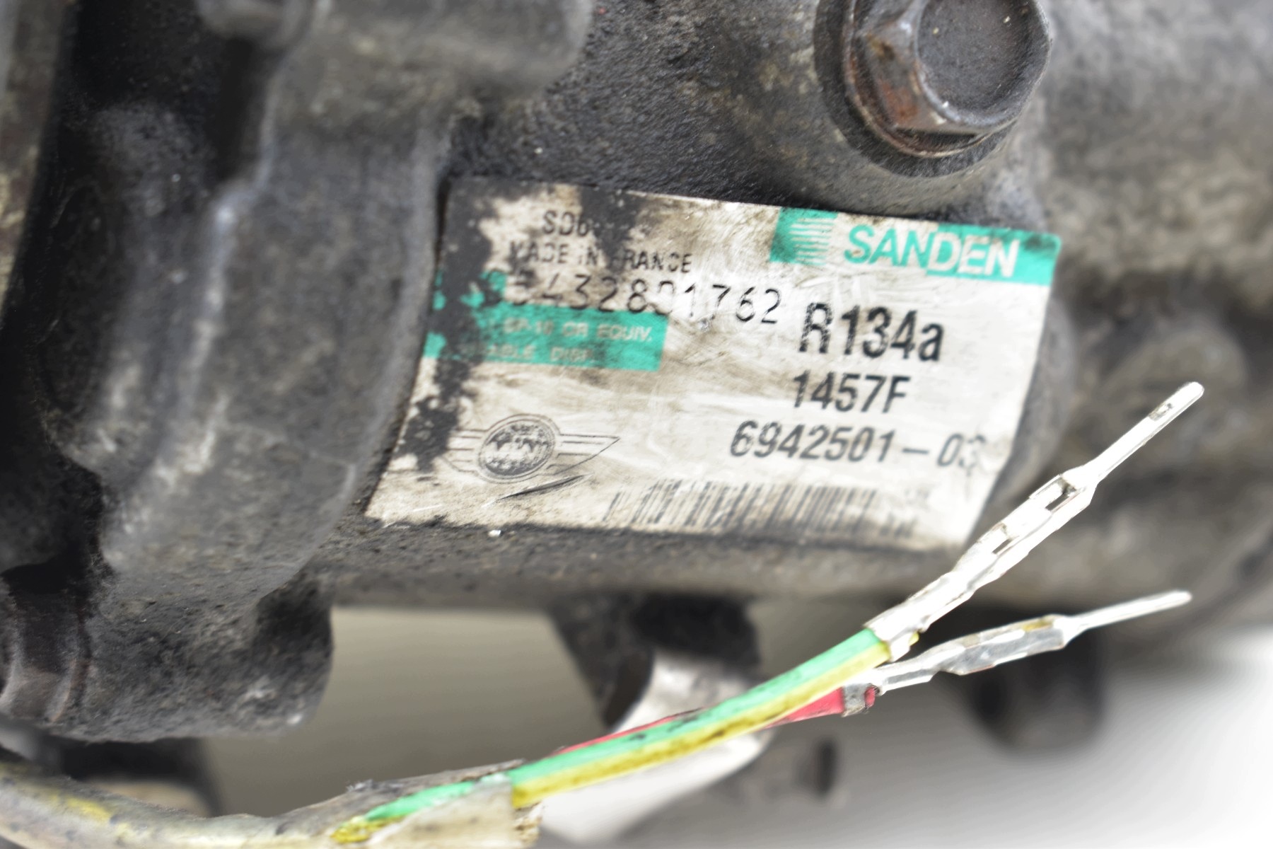 compresseur de climatisation MINI COOPER R56 1.6 16V 6942501