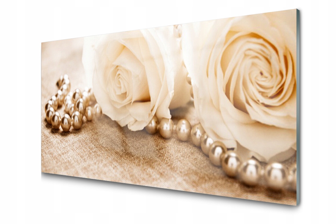 

Panel szklany dekor Róże Kwiaty Roślina 100x50