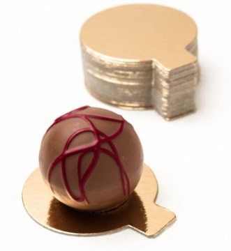 Levně zlaté banketky, mini-podložky/250 kusů 92-60