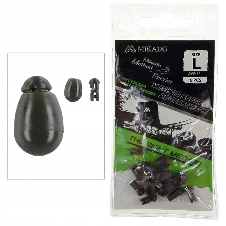 ŁącznikI Szybkiej Wymiany Przyponu Method Feeder do Metody 6szt L