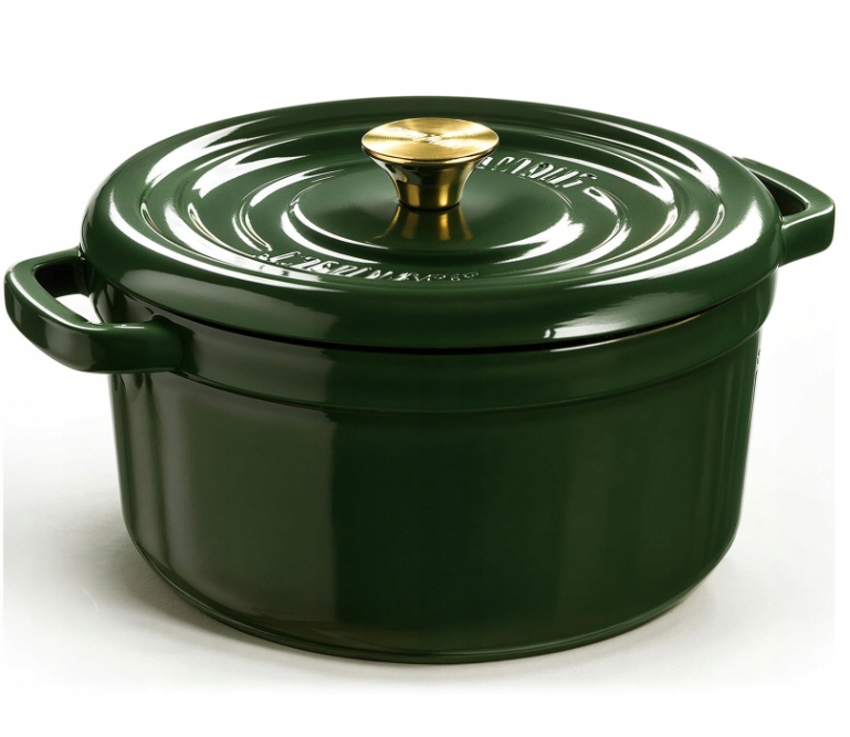 Hrniec Overmont Dutch Oven 26 cm smaltovaný zelený