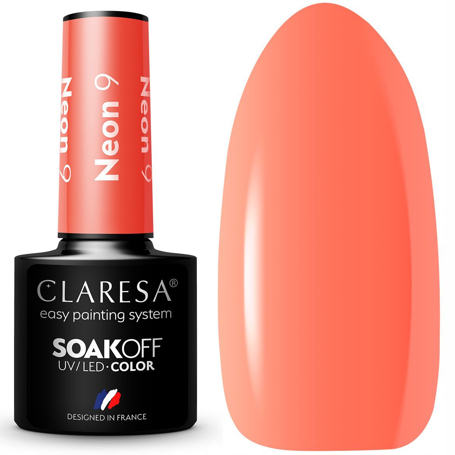 

Claresa Neonowy Lakier Hybrydowy Neon 9 Pomarańcza