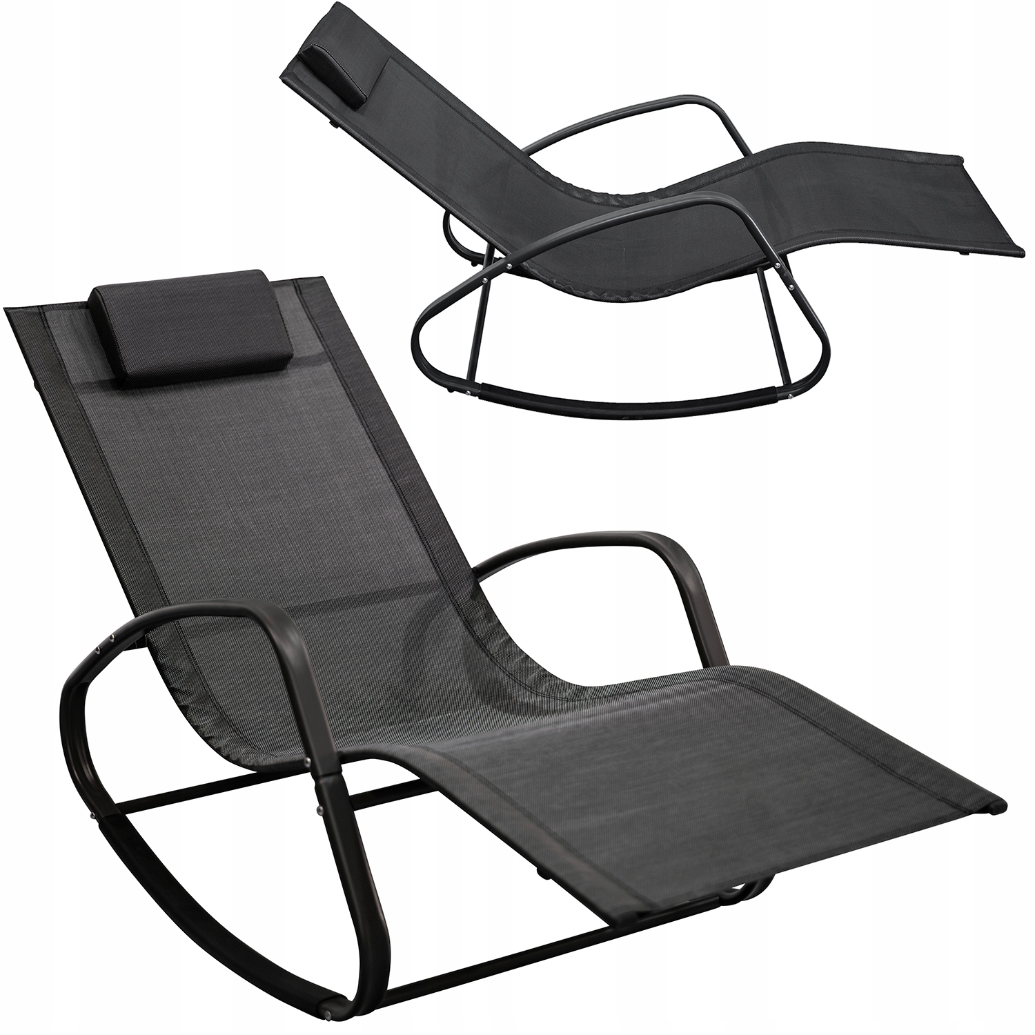 

Leżak ogrodowy Fotel bujany leżanka nowoczesny