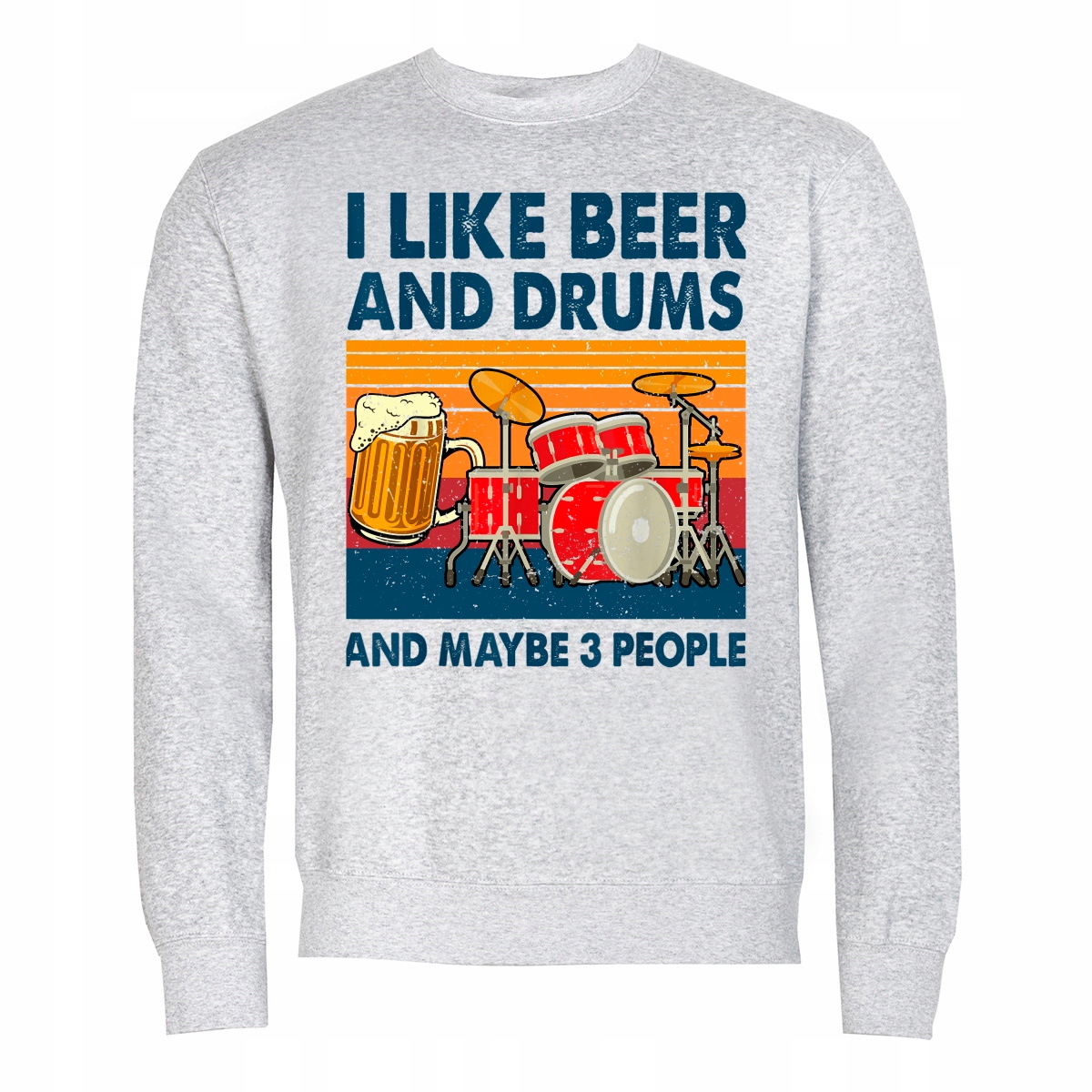 

Męska Bluza Muzyczna Dla Perkusisty Perkusja