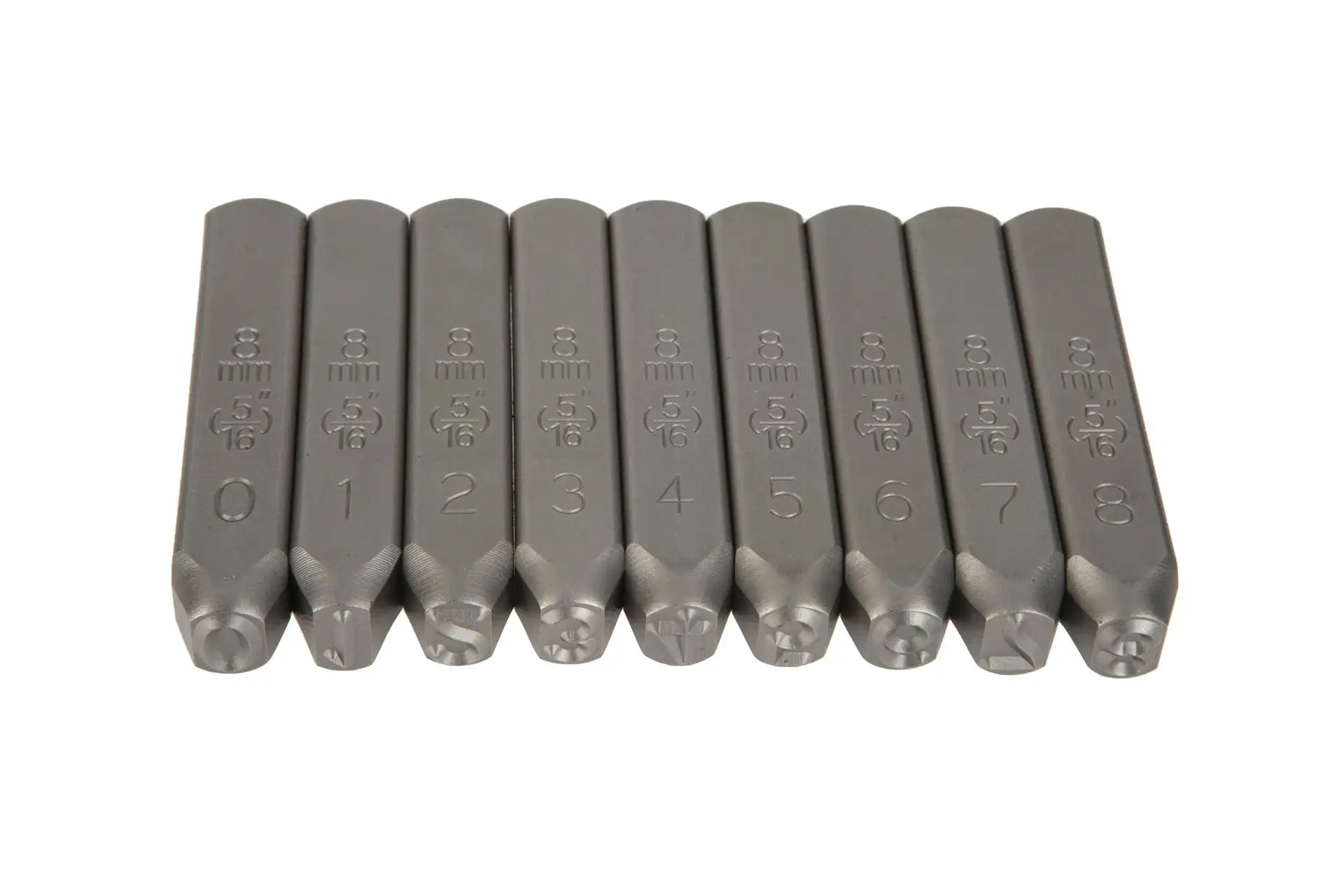 11409sq08 набор нумераторов 8 мм