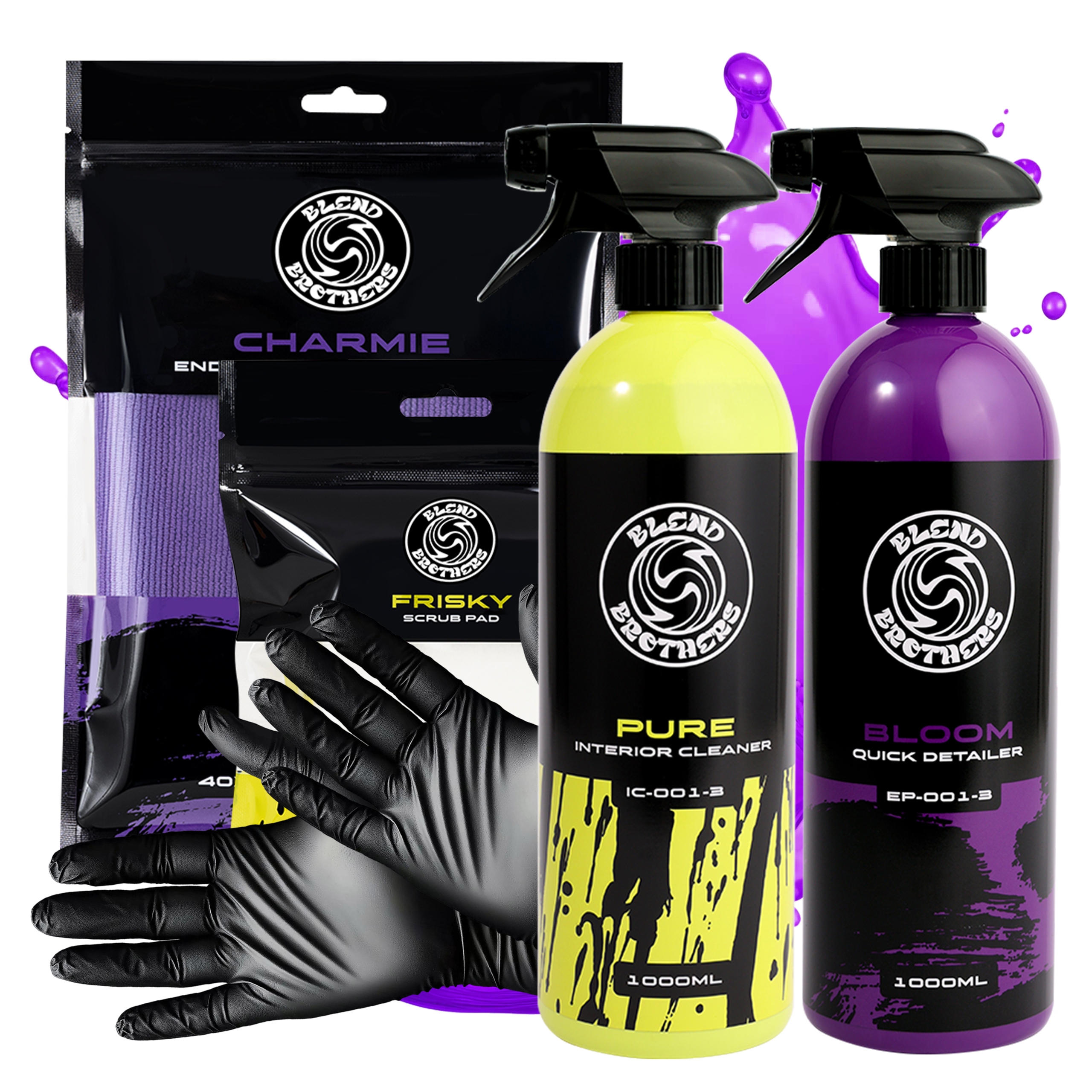 Sada na čištění interiéru pro péči o lak Pure 1L Bloom 1L