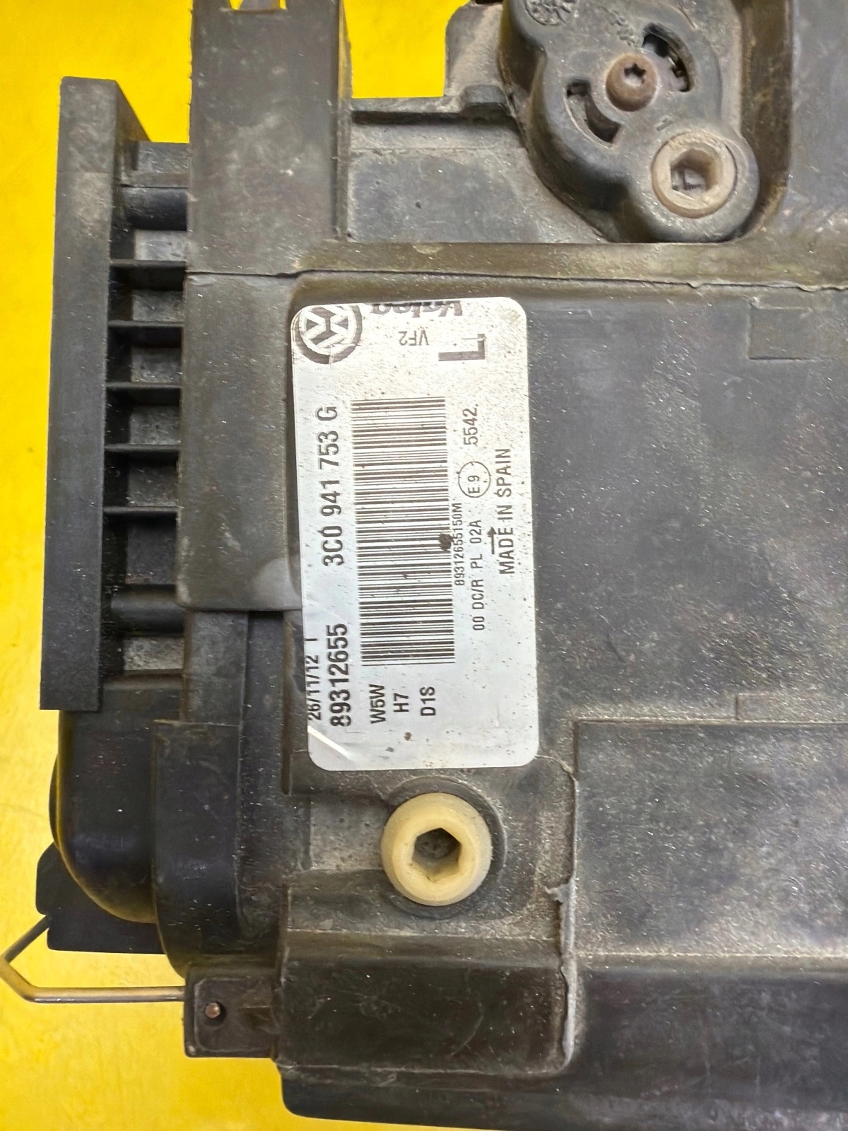 light left front VW Passat B6 Xenon 05- 3C0941753G