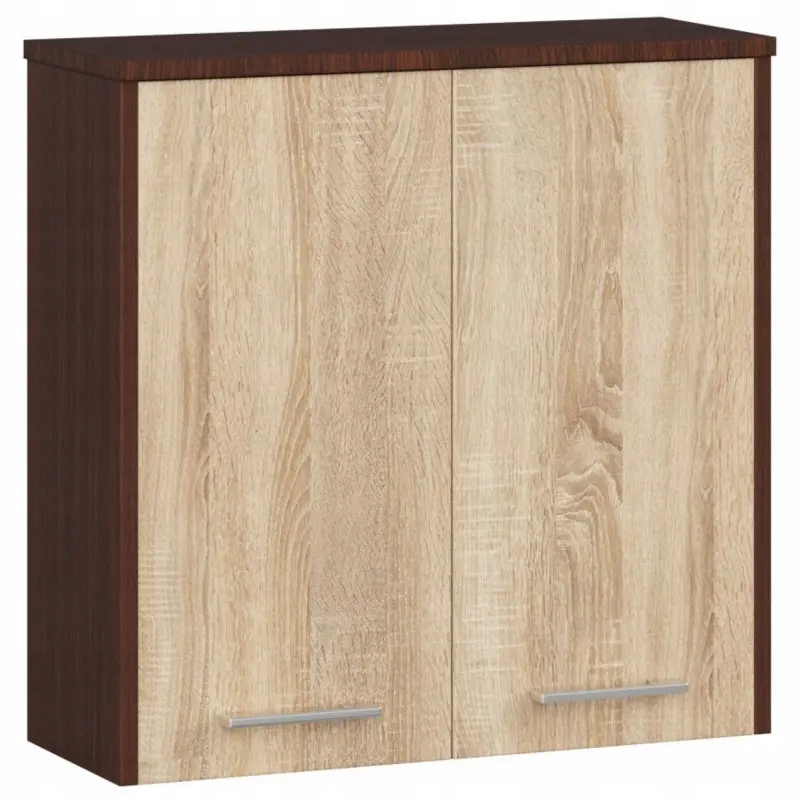 

Szafka wisząca do łazienki 60 cm wenge dąb sonoma