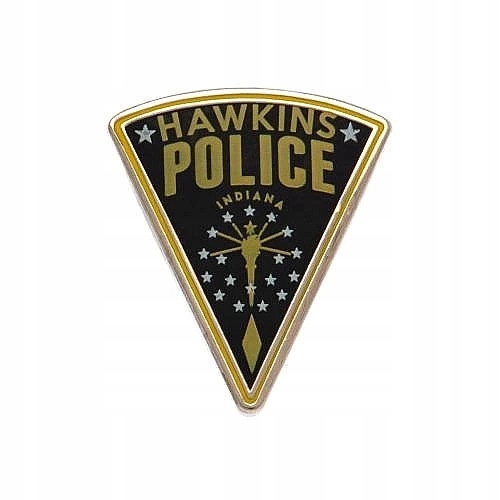 Przypinka - Stranger Things Hawkins Police