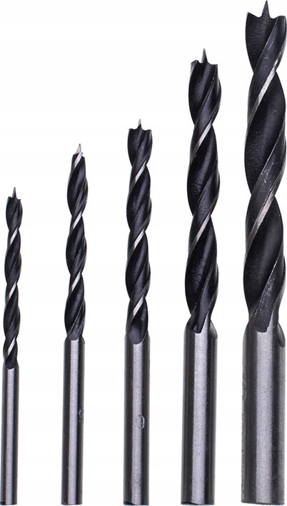 

Zestaw Wierteł Do Drewna 4,0-10,0 mm 5 Szt