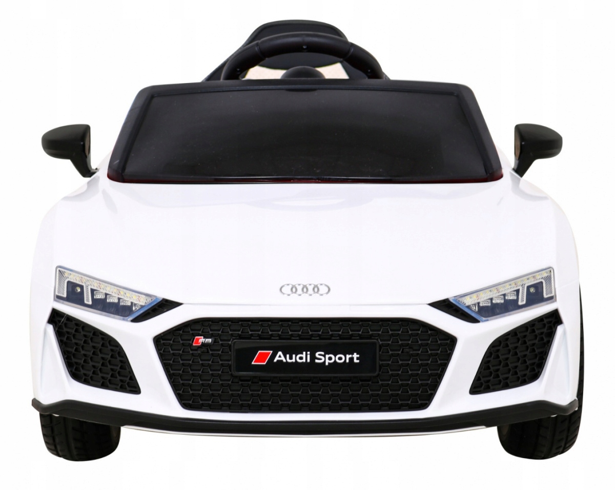 Audi R8 Lift Elektryczny Samochodzik Biały z Pilotem