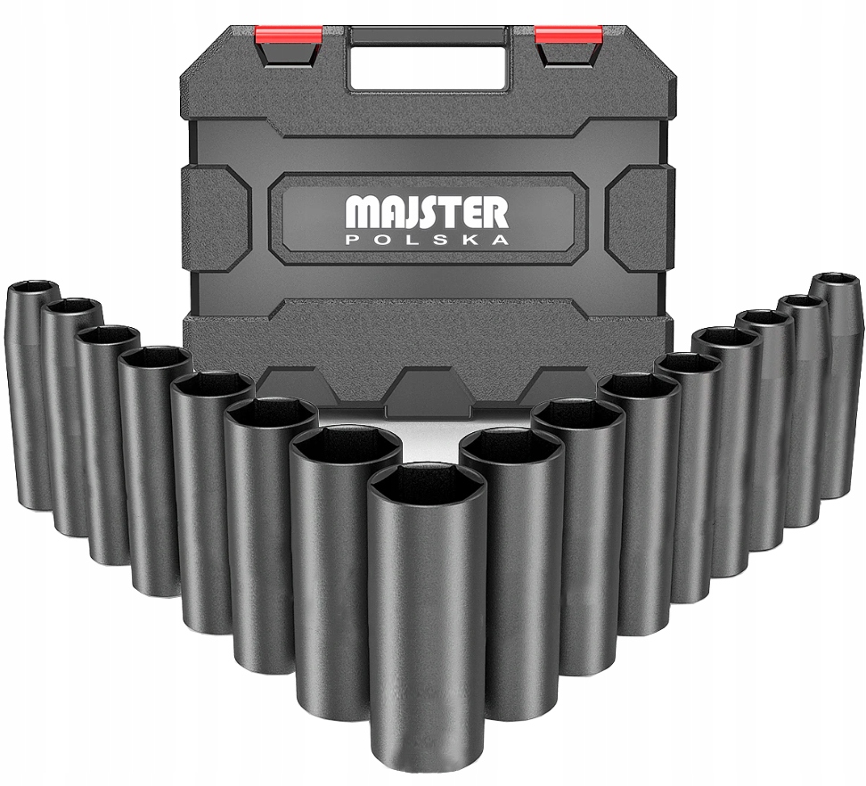 ZESTAW NASADEK UDAROWYCH 1/2" 10-32MM 16 PCS