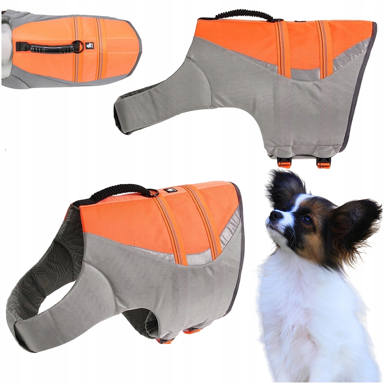 Levně Záchranná Vesta Kapok Truelove Dive Oranžová Miniaturní Pes Xxs