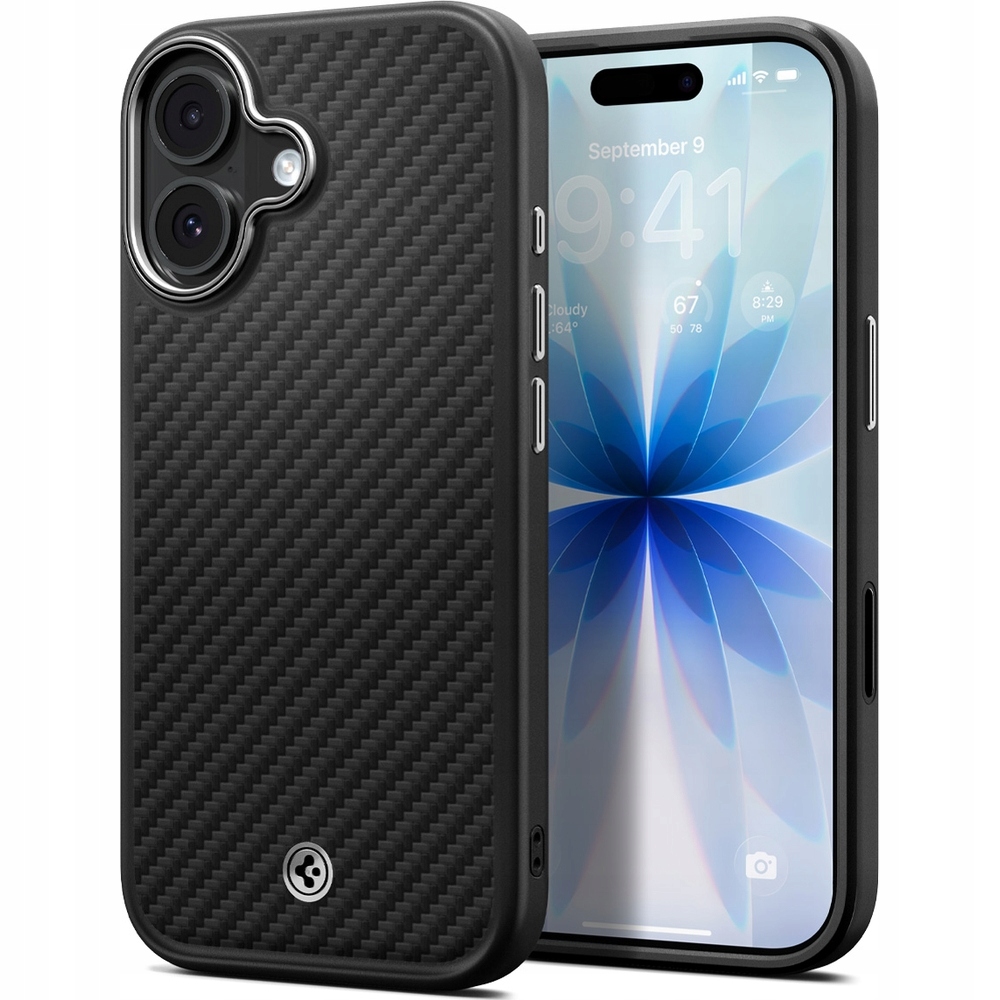 Pouzdro pro iPhone 17, Spigen Enzo Aramid T Mag, kevlarové, pouzdro pro MagSafe