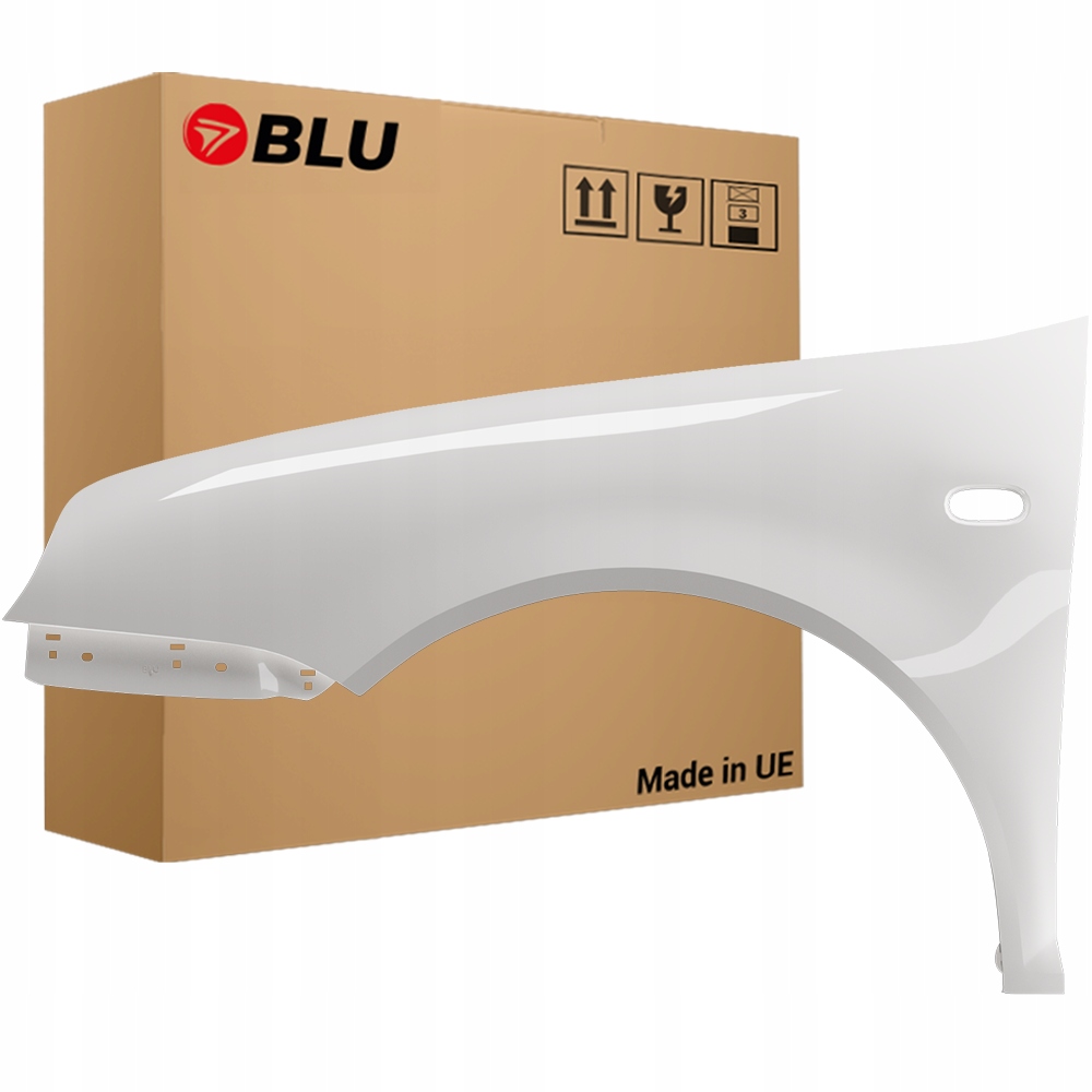 Blu Blatník Vw Golf IV 4 LB9A levý bílý 97-06 přední