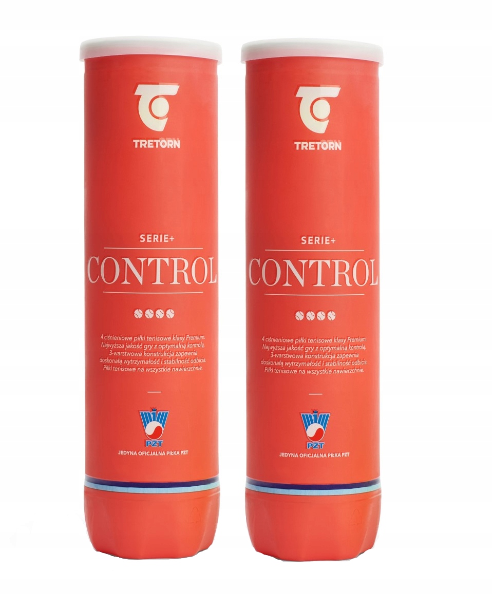 2x Piłki Tretorn Serie+ Control 4szt