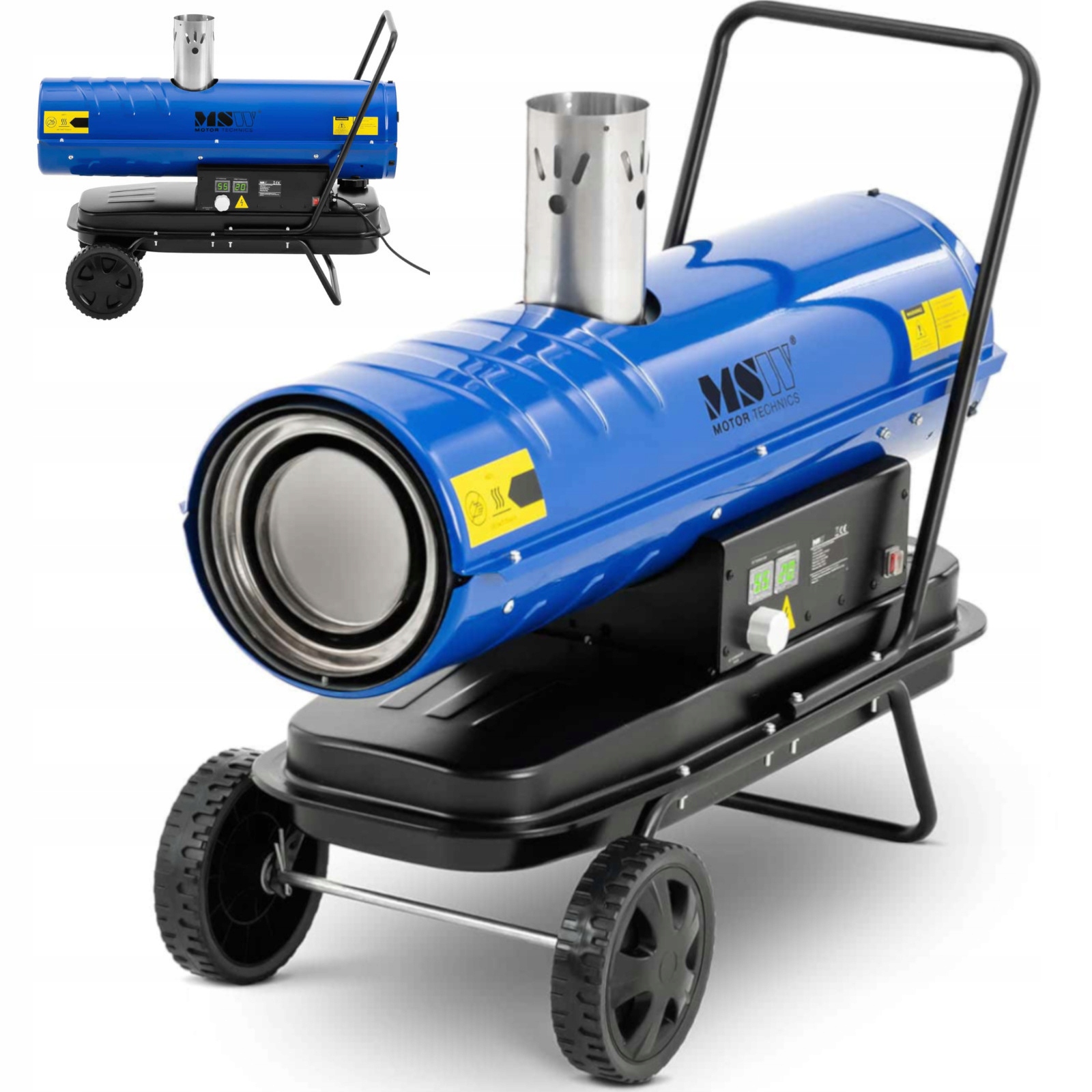 Naftové topidlo pro velké haly o objemu 1071 m3/h 20 kW